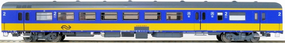 Exact-Train EX11040 - H0 - Gepäckwagen BKD, NS, Ep. IV
